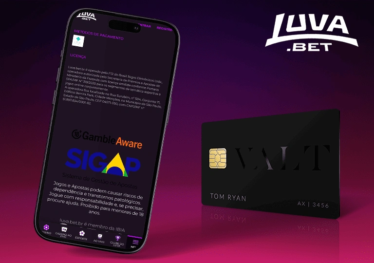 luva bet login métodos