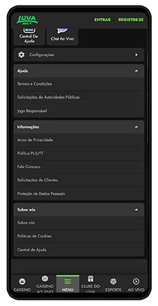 luva bet login app