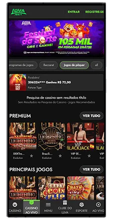 luva bet cassino slots